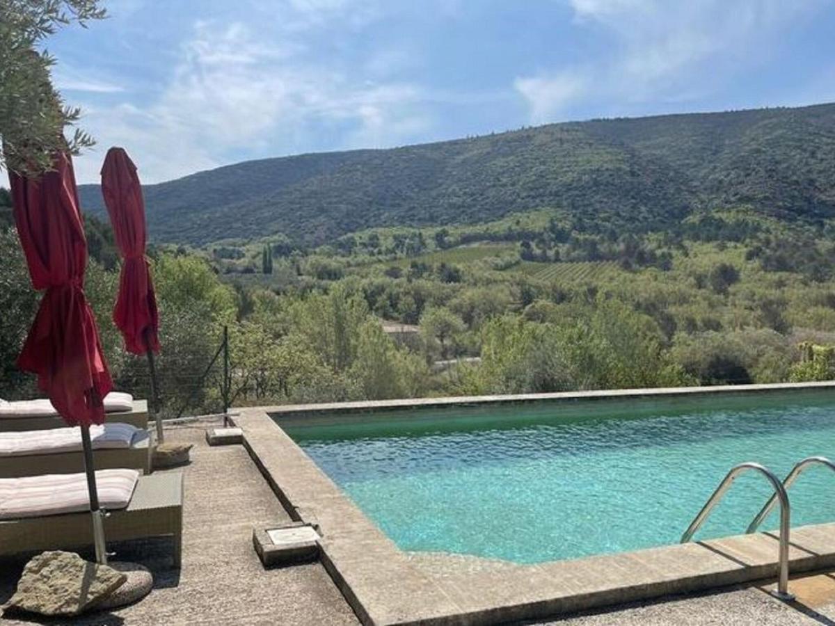 Stylish House With Heated Pool In Lacoste ラコステ エクステリア 写真